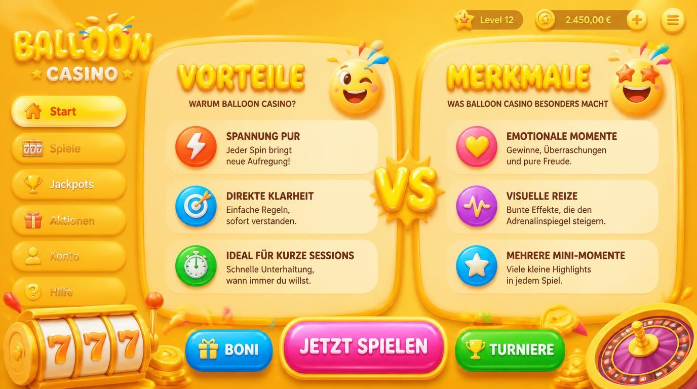 Aspekte, die Balloon sofort spannend machen 